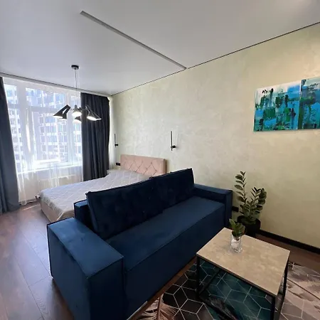Luxury Navy Blue 683 Apartment